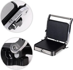 Електрическа контактна скара с незалепващи плочи - 2000 W