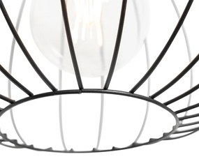 Индустриално висящо осветително тяло черно - Margarita