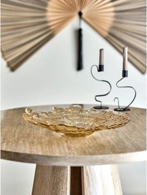 Бежова стъклена купа ø 38,5 cm Asimi – Bloomingville