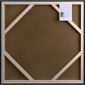 Ръчно рисувана картина 100x100 cm Spinning Around – Malerifabrikken