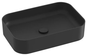 Ravak XJX0D155001 - Мивка за плот CERAMIC SLIM 55x37 cm керамика/черна