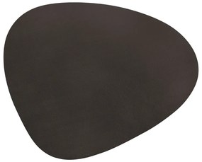 Тъмносива кожa 92x108 cm Curve XXXL Bull – LIND DNA