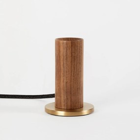 Кафява настолна лампа (височина 12,5 cm) Knuckle - tala