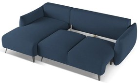 Син ъглов диван (ляв ъгъл) Malie – Makamii