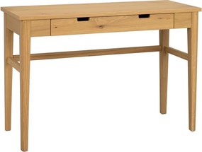 Конзолна маса с дъбов плот в естествен цвят 40x110 cm Garrison – Rowico
