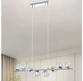 ONLI - Полилей на кабел KIMBERLY 8xG9/6W/230V лъскав хром