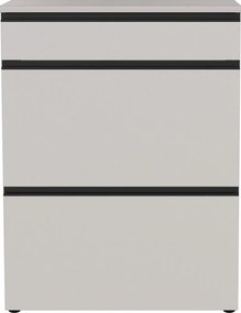 Кремава стойка за обувки 80x107x29 cm Baldone – Germania