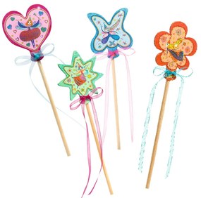 Комплект за изработване на 4 вълшебни пръчици Фея - Djeco