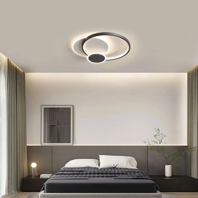 Плафон APP1709-C Black LED
