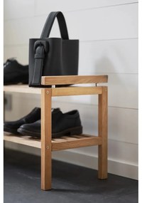 Стойка за обувки от масивен дъб естествена Confetti – Rowico