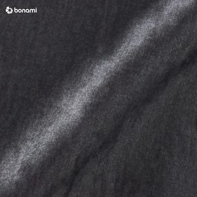 Тъмносив кадифен разтегателен ъглов диван с място за съхранение (ляв ъгъл L форма) Laurence – ELTAP