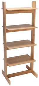 Стелаж от декор от дъб в естествен цвят 59x142 cm Forma – Hübsch