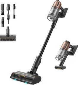 Безкабелна прахосмукачка Dreame Z20 VZV16A, 715W, 250AW, 140000 об/мин, 3 степени, 0.6 л, 90 мин, HEPA H14, LED, Безчетков мотор, Черен