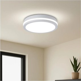 Brilagi - LED външно таванно осветително тяло BENE LED/24W/230V Ø 26 см бяло IP54