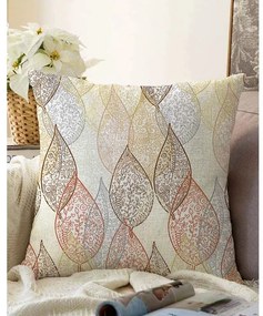 Калъфка за възглавница от памучна смес Oriental Leaf, 55 x 55 cm - Minimalist Cushion Covers