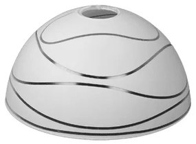 Пенделно стъкло 106-А-5-WH, ø220, h=100, Е27
