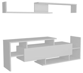 Бял шкаф за телевизор 154x42 cm Dream - Kalune Design