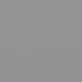 Възглавница за градинска пейка сива 120x50x7 см оксфорд плат