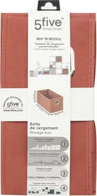 Кутия за съхранение 5five Mix & Modul, Меланж, 15x31 cm - Светлосив