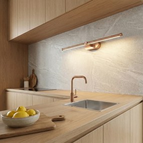 Stenen LED aplik za banya APP1896-1W 60 cm BRUSH COPPER