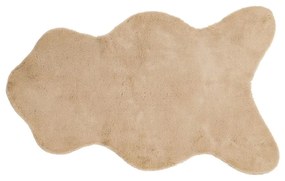 Пясъчнокафява изкуствена кожа Заек, 60 x 90 cm - Tiseco Home Studio