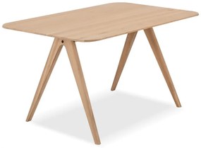 Маса за хранене от дъбова дървесина , 140 x 90 cm Ava - Gazzda