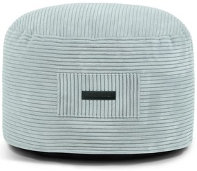 Табуретка от рипсено кадифе в цвят мента Om 60 – SLOWDOWN