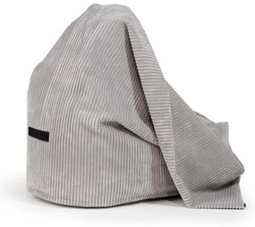 Детски пуф от рипсено кадифе в цвят мента Cocoon 80 – SLOWDOWN