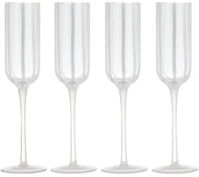 Чаши за шампанско в комплект от 4 бр. 180 ml Stripe – Ladelle