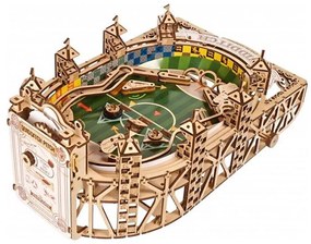 Ugears - 3D дървен механичен пъзел Harry Potter Quidditch Pinball