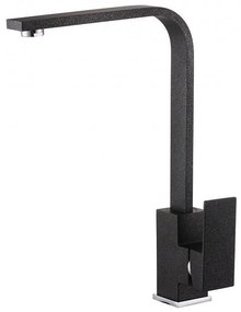 Стоящ смесител за кухня, Inter Ceramic, ICF 233010 BLACK