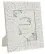 Рамка за снимки Home ESPRIT Бял Кристал Дървен MDF 37 x 1,5 x 37 cm