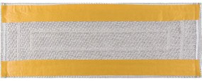 Кремави памучни килими за стълби в комплект от 16 бр. 25x65 cm Tablo Krem – Vitaus