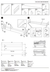 Черен метален стелаж за обувки 83,5x14,5x27,5 cm Tower – YAMAZAKI