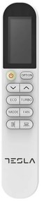 Инверторен климатик Tesla TT34EXC1-1232IAW, Клас A++/A+, 12 000 BTU, Турбо, WiFi, I Feel, Самопочистване, Миещ се филтър, Бял