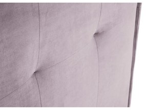 Светлорозова табла за легло 180x120 cm Monica – Milo Casa