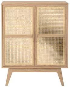 Шкафче от декор от дъб в естествен цвятв естествен цвят 87x110 cm Bridget – Støraa