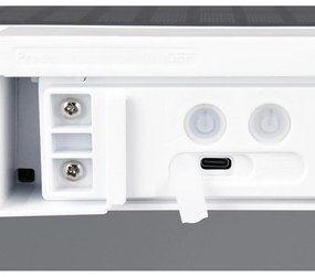 LED стенно външно осветително тяло със соларен панел (височина 6 cm) Bilbao – Trio