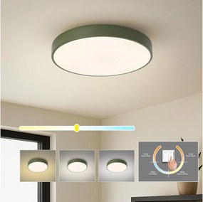 Brilagi - LED таванно осветително тяло POOL LED/48W/230V 3000/4000/6000K 40 см зелено