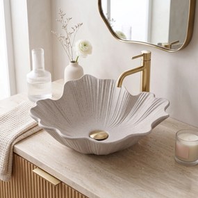 Умивалник за плот Rea Flower Beige