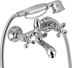 Novaservis - Комплект за вана със смесител TITANIA RETRO лъскав хром