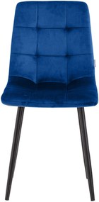 Кухненски стол Mona-Син (4) парчета