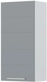 Висящ шкаф Hudson V9-45-1K-White - Gray