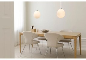 Бялo-сребърен абажур ø 27 cm Around the World Medium – UMAGE