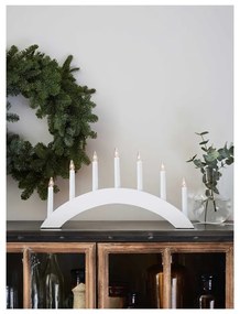 Бяла коледна светлинна украса Atle – Markslöjd