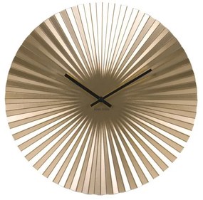 Часовник в златист цвят, ø 40 cm Sensu - Karlsson