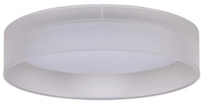 Duolla - LED Плафониера ROLLER LED/24W/230V Ø 45 см светлосив