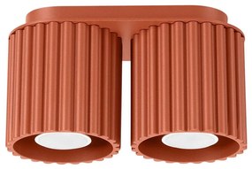 Sollux  SL.1800 - Точково осветително тяло AURA 2xGU10/10W/230V оранжево