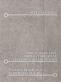 Сив ръчно изработен кръгъл килим със смес от вълна ø 160 cm Kari Organic – Villeroy&amp;Boch