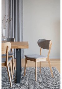 Сиви трапезни столове в комплект от 2 броя Kato - Rowico